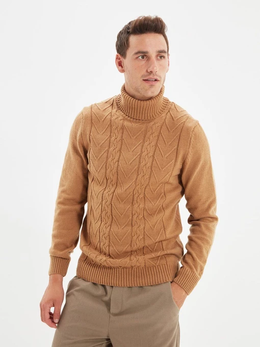 Светри та кардигани Trendyol модель TMNAW22KZ0322/Camel Фото