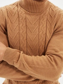 Светри та кардигани Trendyol модель TMNAW22KZ0322/Camel Фото
