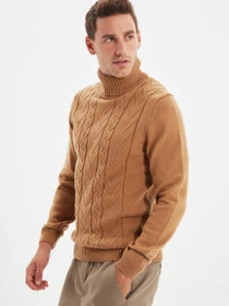 Светри та кардигани Trendyol модель TMNAW22KZ0322/Camel Фото