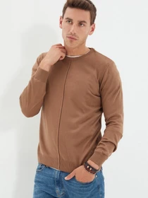 Светри та кардигани Trendyol модель TMNAW22KZ0339/ACik Kahverengi Фото