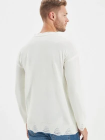 Светри та кардигани Trendyol модель TMNAW22KZ1575/Ekru Фото