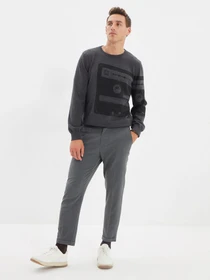 Брюки Trendyol модель TMNAW22PL0117/Gri Фото