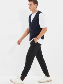 Брюки Trendyol модель TMNAW22PL0117/Siyah Фото