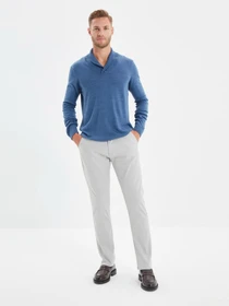 Брюки Trendyol модель TMNAW22PL0192/Gri Фото