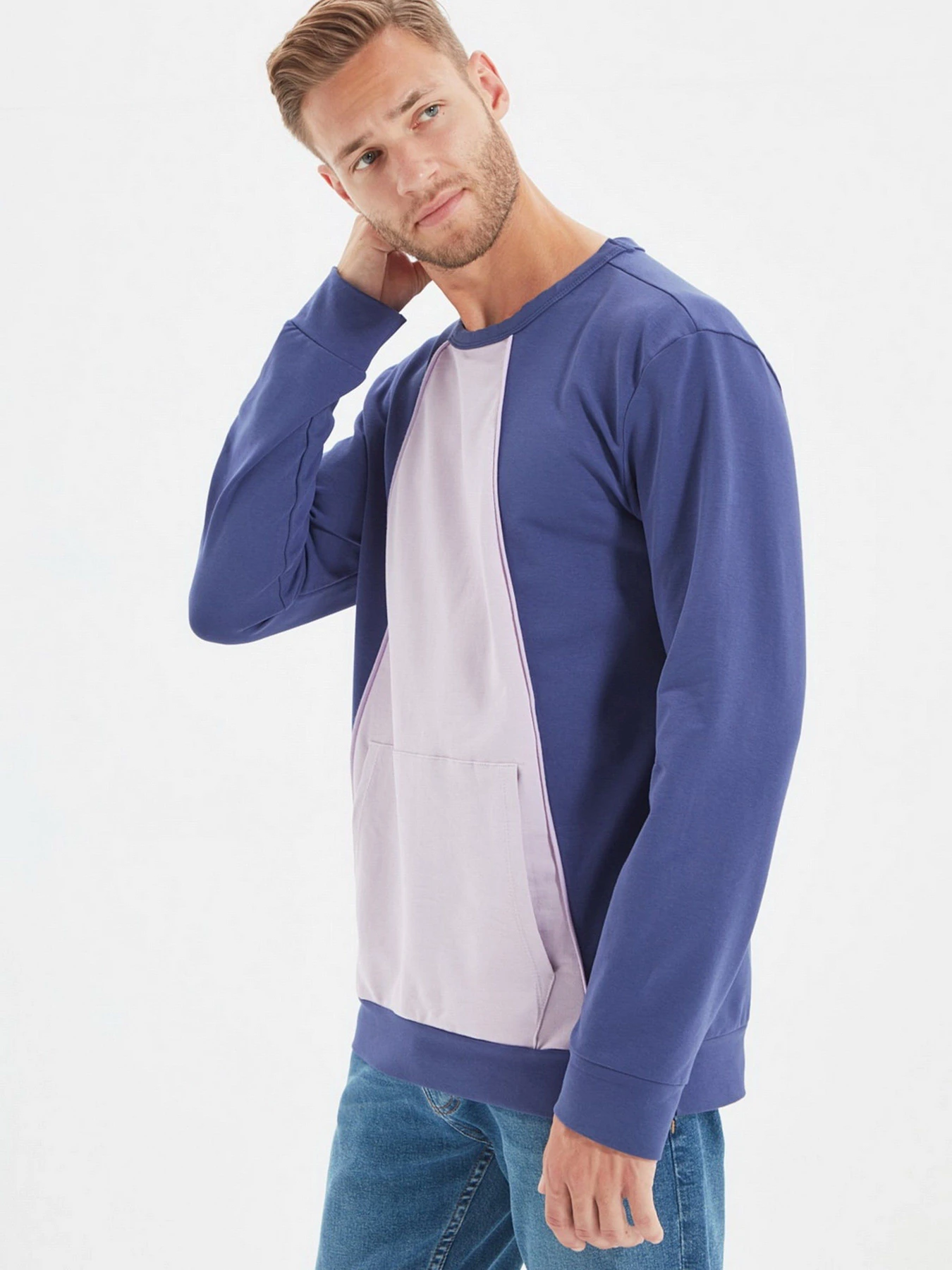 Худи и свитшоты Trendyol модель TMNAW22SW0075/Mor Худи и свитшоты Trendyol модель TMNAW22SW0075/Mor Фото