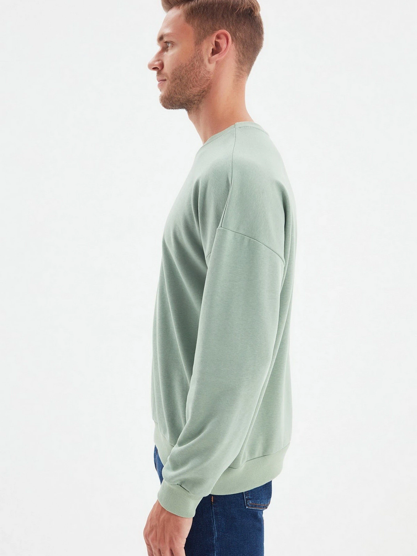 Худи и свитшоты Trendyol модель TMNAW22SW0612/Mint Худи и свитшоты Trendyol модель TMNAW22SW0612/Mint Фото