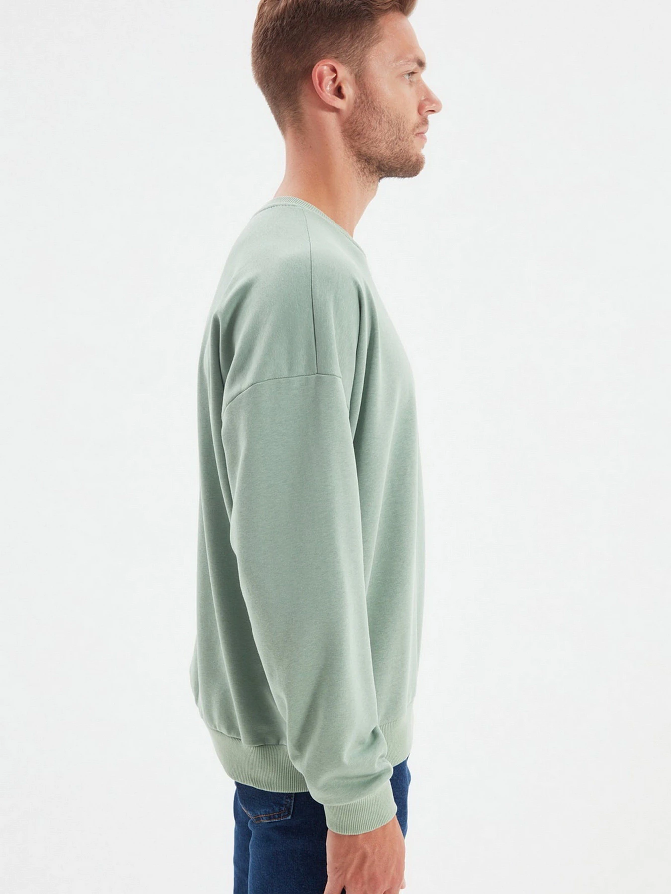 Худи и свитшоты Trendyol модель TMNAW22SW0612/Mint Худи и свитшоты Trendyol модель TMNAW22SW0612/Mint Фото