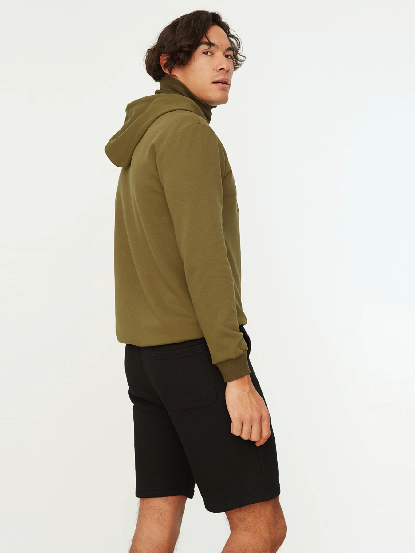 Шорти Trendyol модель TMNSS20SR0068/Siyah Фото