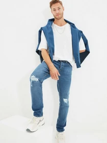 Джинси Trendyol Slim модель TMNAW22JE0212/Indigo Фото