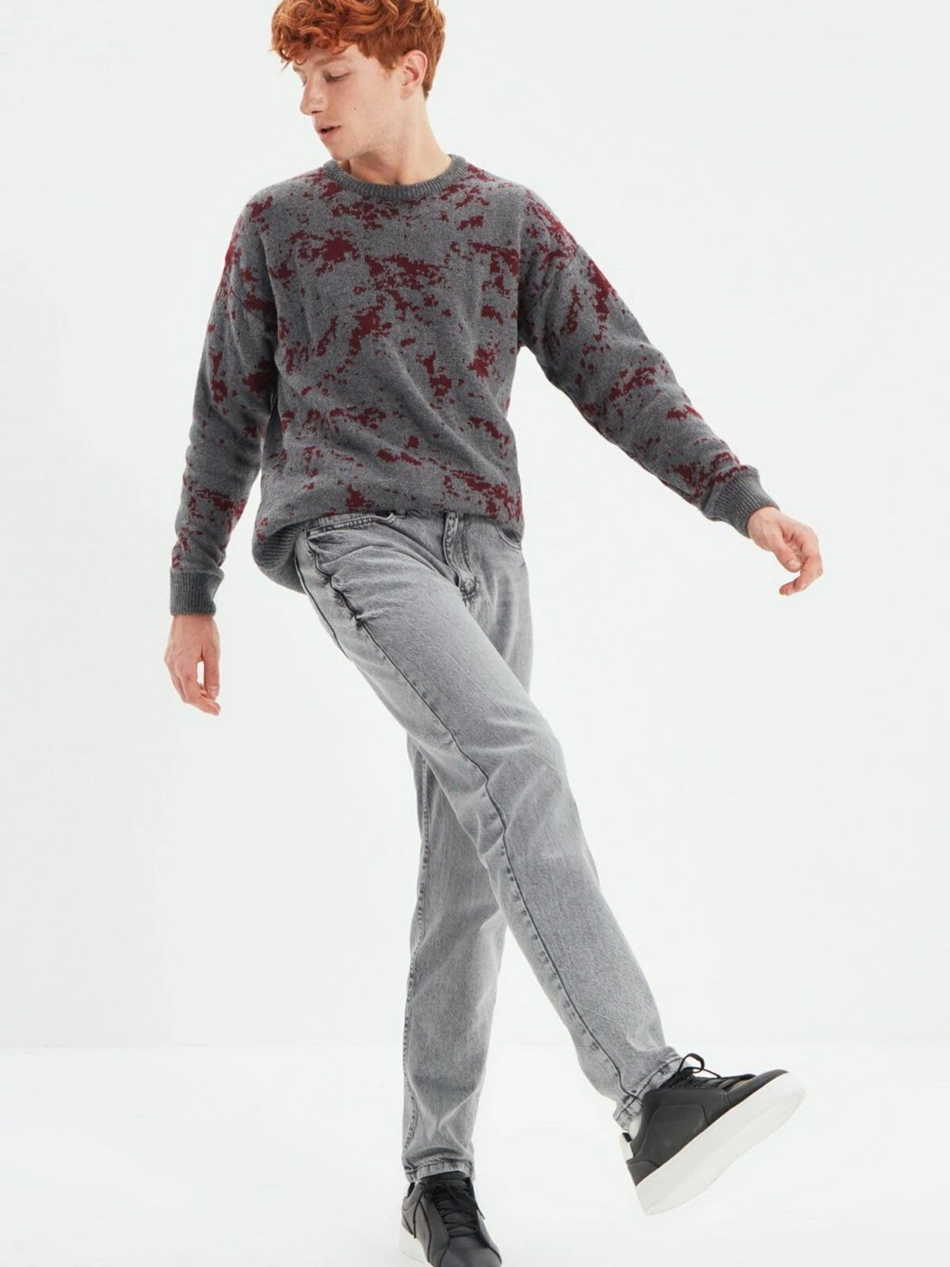 Джинсы Trendyol модель TMNAW22JE0208/Gri Фото