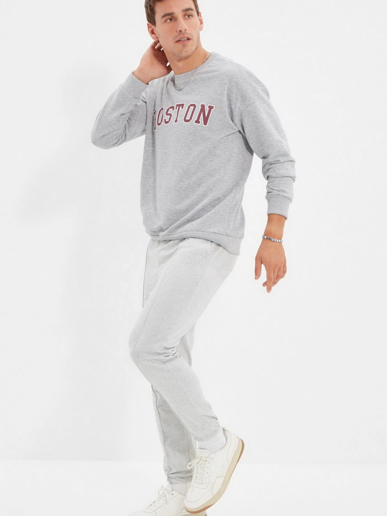 Брюки Trendyol модель TMNAW21EA0294/Gri Фото