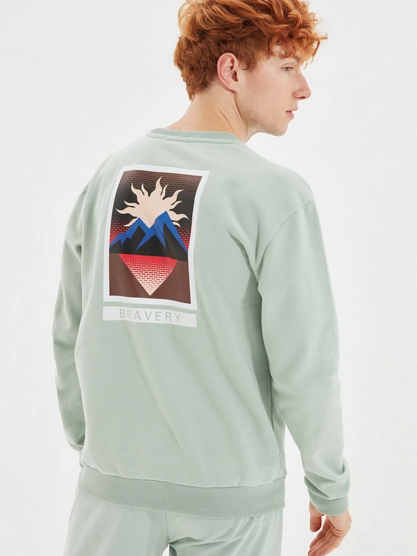 Худи и свитшоты Trendyol модель TMNAW22SW0383/Mint Худи и свитшоты Trendyol модель TMNAW22SW0383/Mint Фото