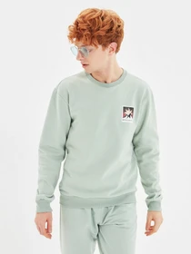 Худи и свитшоты Trendyol модель TMNAW22SW0383/Mint Фото