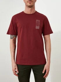 Футболки и поло Trendyol модель TMNSS20TS0656/Bordo Фото