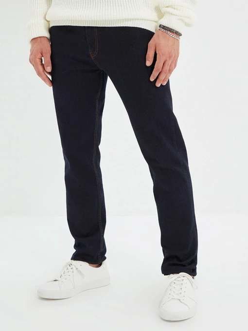 Джинси Trendyol Skinny модель TMNAW22JE0540/Lacivert Фото
