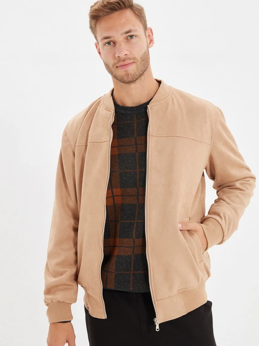 Куртки и дубленки Trendyol модель TMNAW22MO0123/Camel Фото