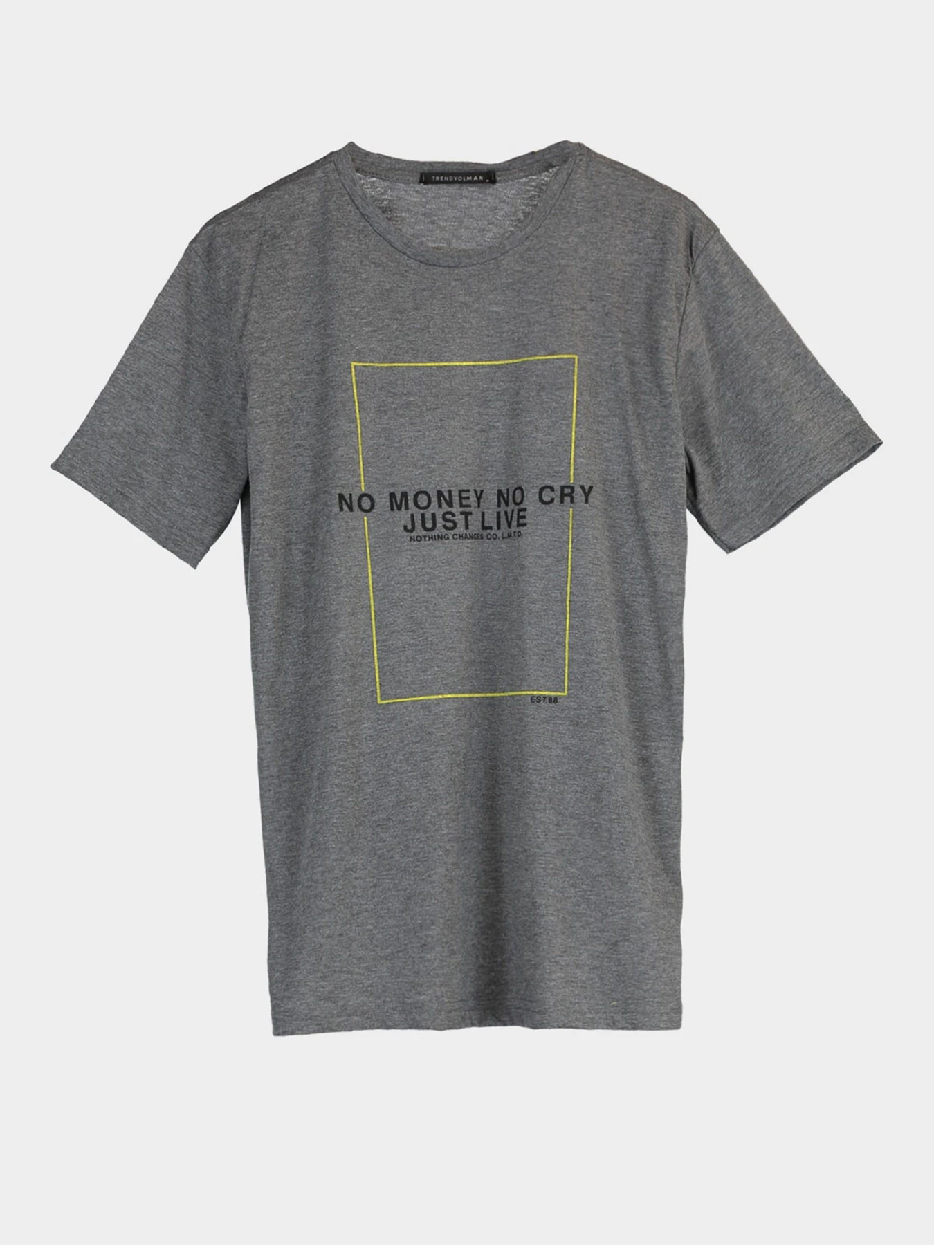 Футболки и поло Trendyol модель TMNSS20TS0679/Antrasit Фото