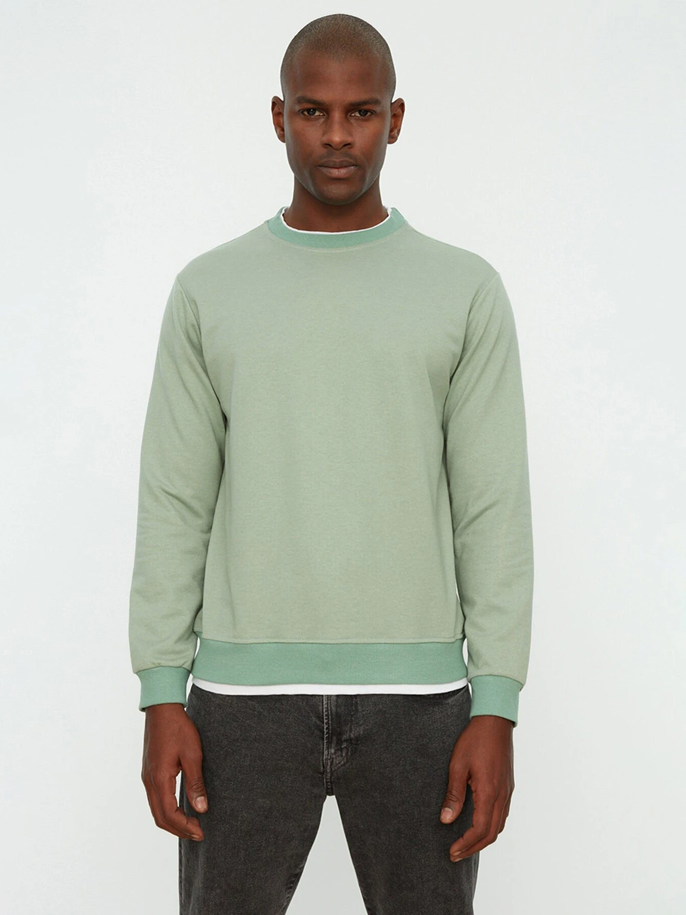 Худи и свитшоты Trendyol модель TMNAW22SW0658/Mint Худи и свитшоты Trendyol модель TMNAW22SW0658/Mint Фото