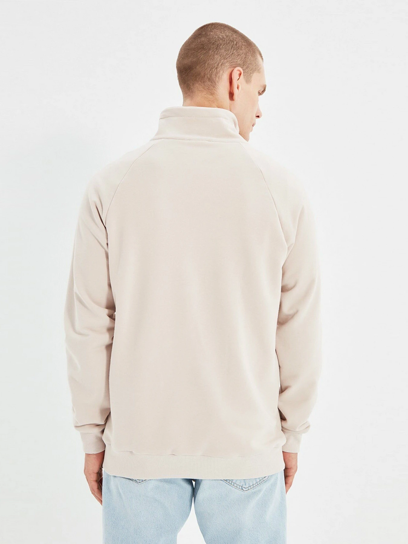Худи и свитшоты Trendyol модель TMNAW21SW0255/Bej Худи и свитшоты Trendyol модель TMNAW21SW0255/Bej Фото