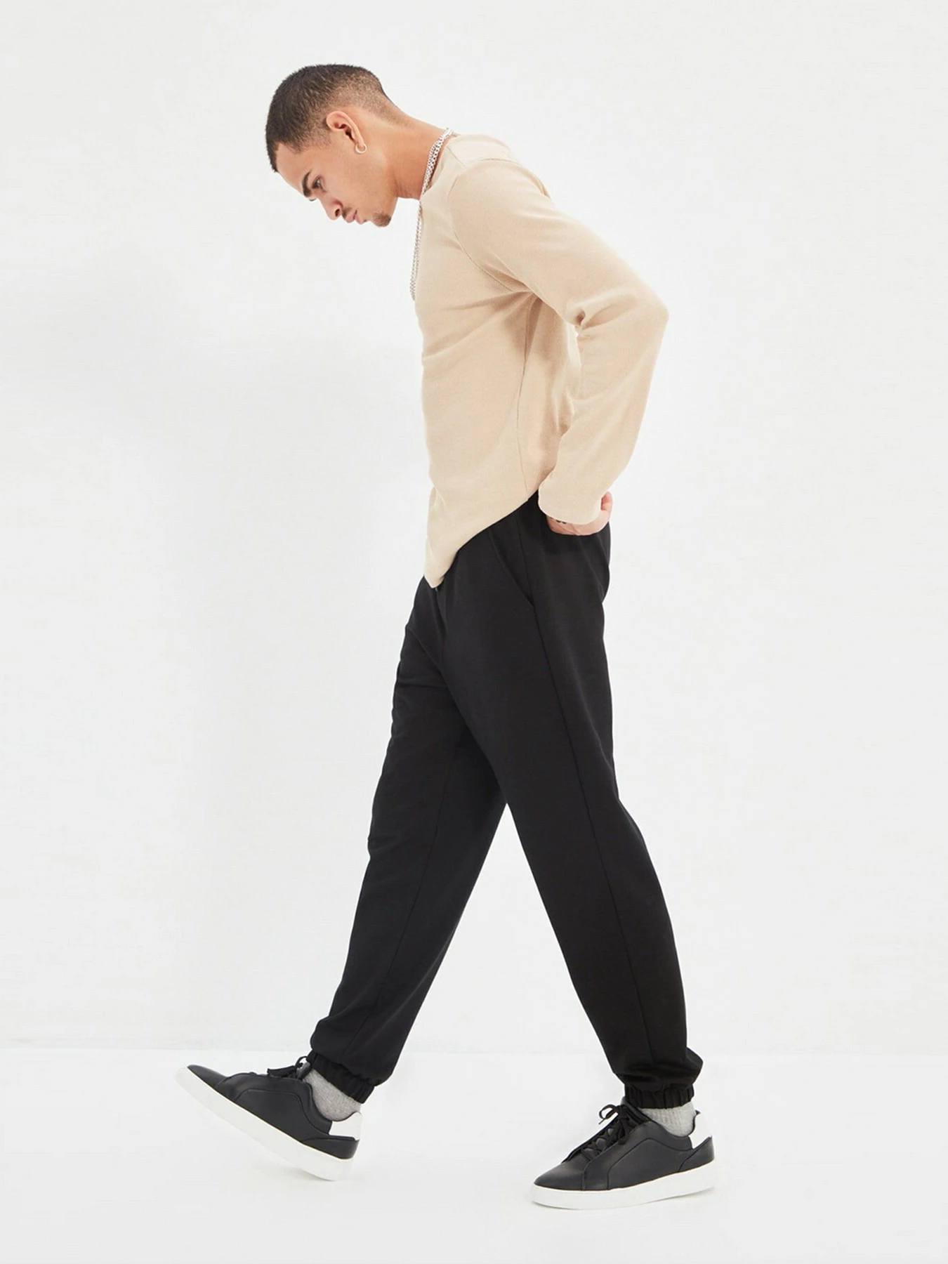 Брюки Trendyol модель TMNAW22EA0036/Siyah Фото
