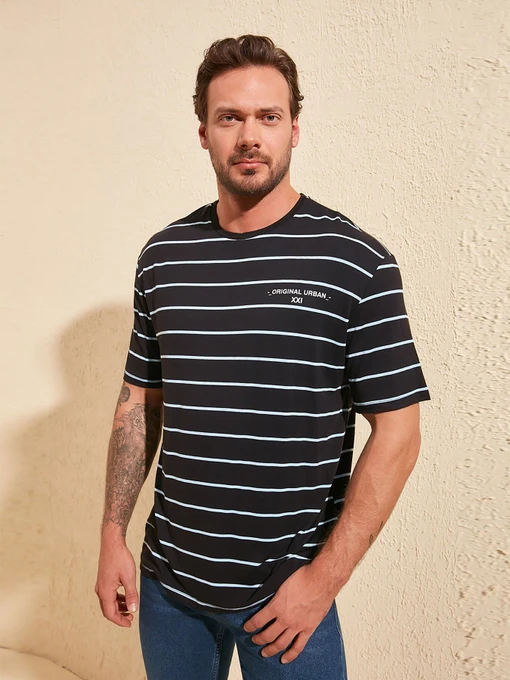 Футболки и поло Trendyol модель TMNSS20TS0521/Lacivert Фото