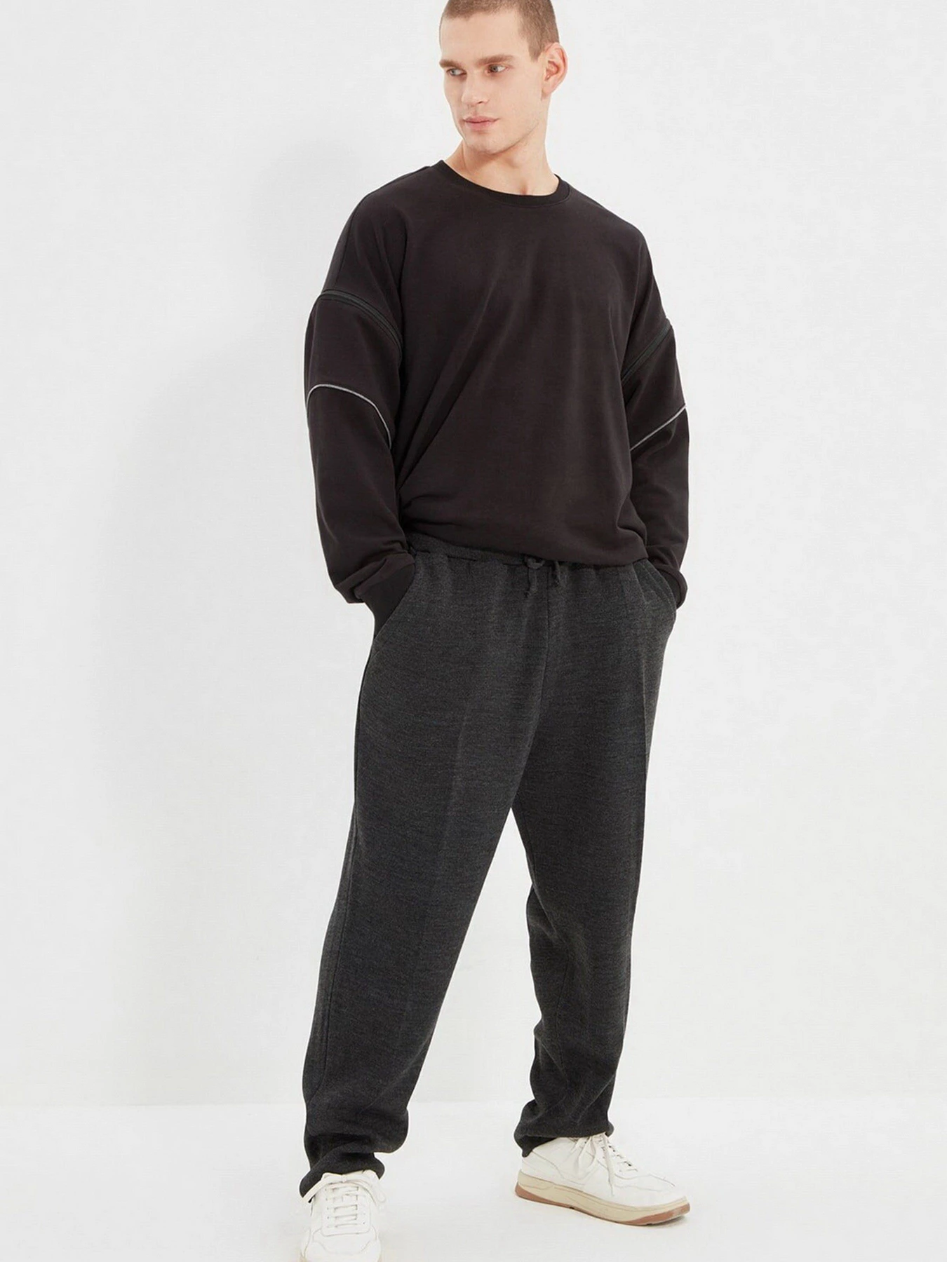 Брюки Trendyol модель TMNAW22PL0001/Antrasit Фото
