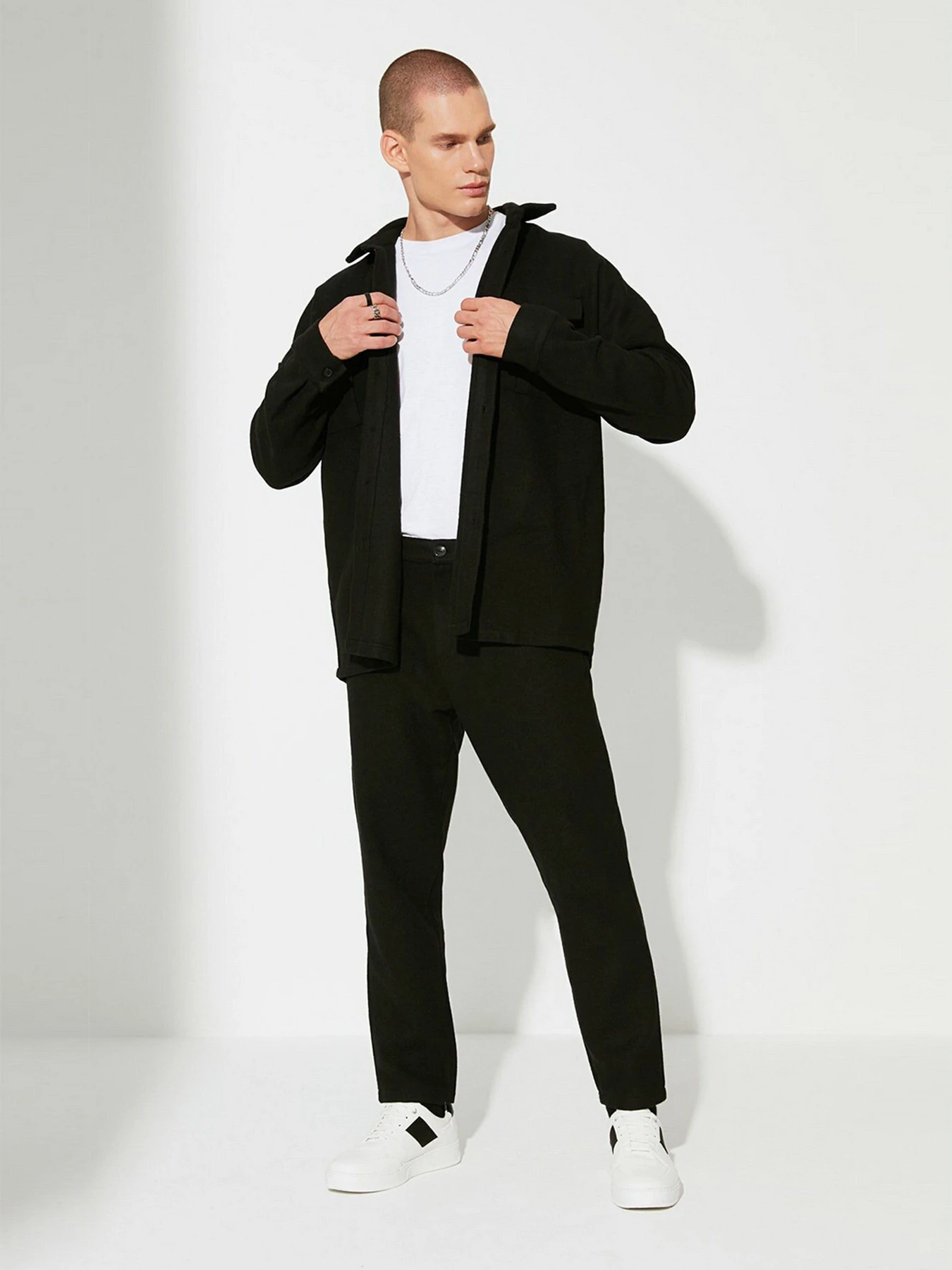 Брюки Trendyol модель TMNAW22PL0016/Siyah Фото