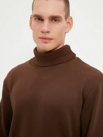 Свитры и кардиганы Trendyol модель TMNAW22SW0619/Kahverengi Фото