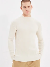 Свитры и кардиганы Trendyol модель TMNAW21KZ0568/Ekru Фото
