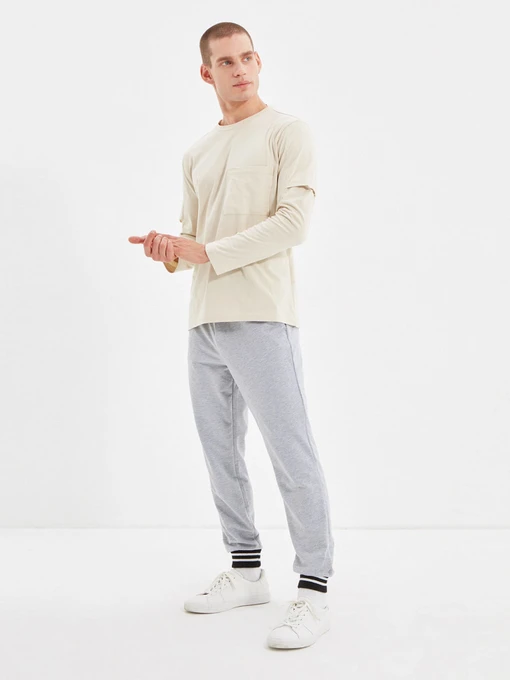 Брюки Trendyol модель TMNAW22EA0126/Gri Фото