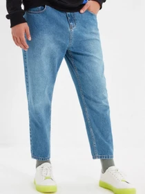 Джинси Trendyol Loose модель TMNAW22JE0080/Mavi Фото