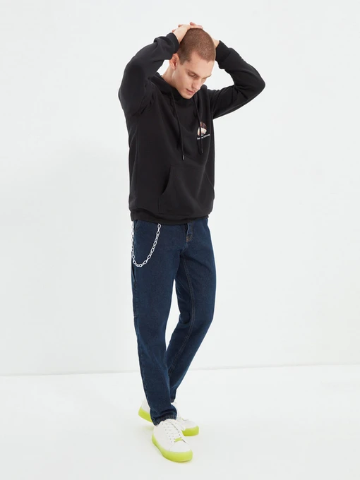 Джинсы Trendyol Relax модель TMNAW22JE0198/Indigo Фото