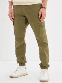 Брюки Trendyol модель TMNAW22PL0303/Haki Фото