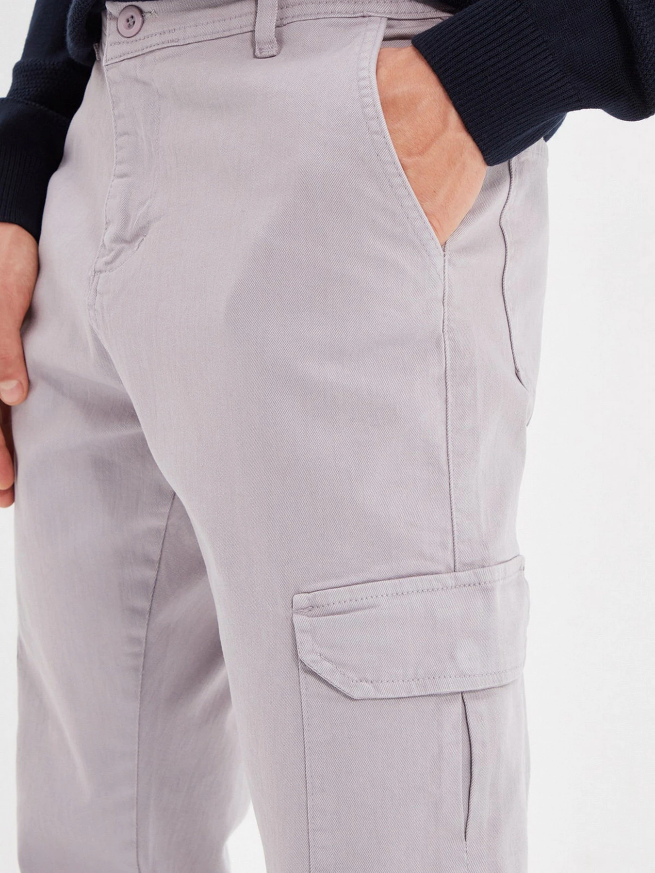 Штани Trendyol модель TMNAW22PL0303/Lila Фото