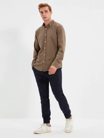 Брюки Trendyol модель TMNAW22PL0304/Lacivert Фото