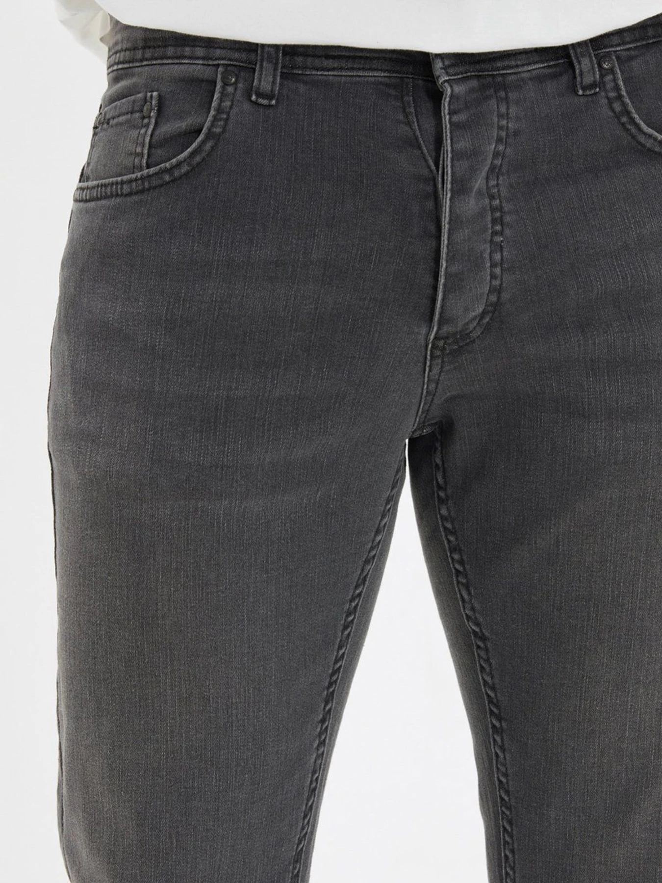 Джинси Trendyol Skinny модель TMNAW22JE0210/Gri Джинси Trendyol Skinny модель TMNAW22JE0210/Gri Фото
