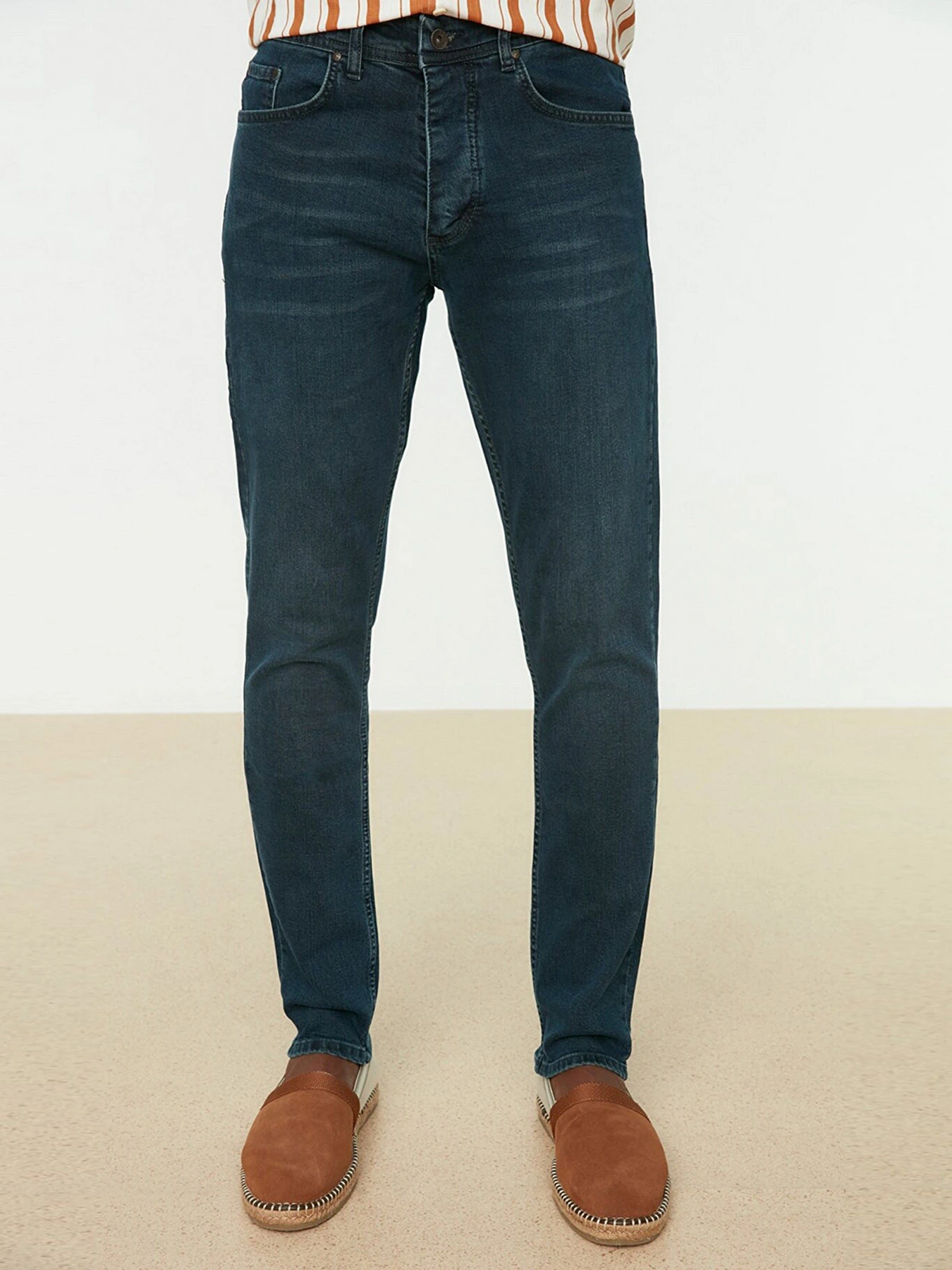 Джинси Trendyol Skinny модель TMNSS22JE0103/Indigo Фото