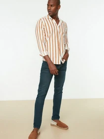 Джинси Trendyol Skinny модель TMNSS22JE0103/Indigo Фото