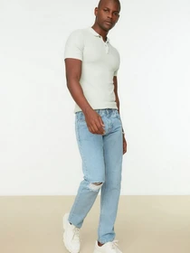 Джинсы Trendyol Straight модель TMNSS22JE0087/Mavi Фото