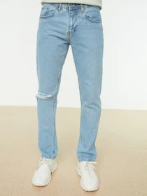 Джинсы Trendyol Straight модель TMNSS22JE0087/Mavi Фото
