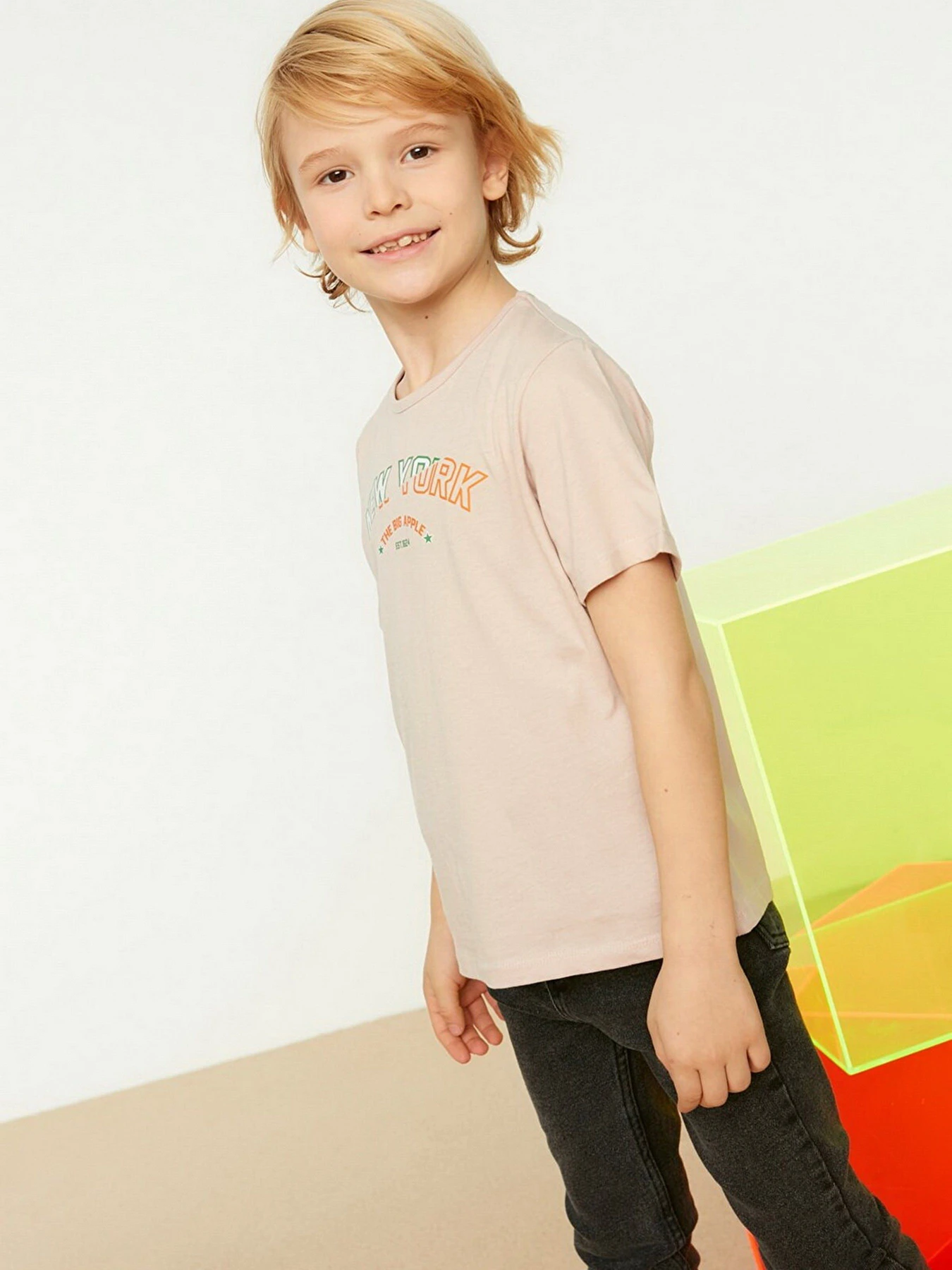 Футболки и поло Trendyol модель TKDSS22TS0511/Bej Фото