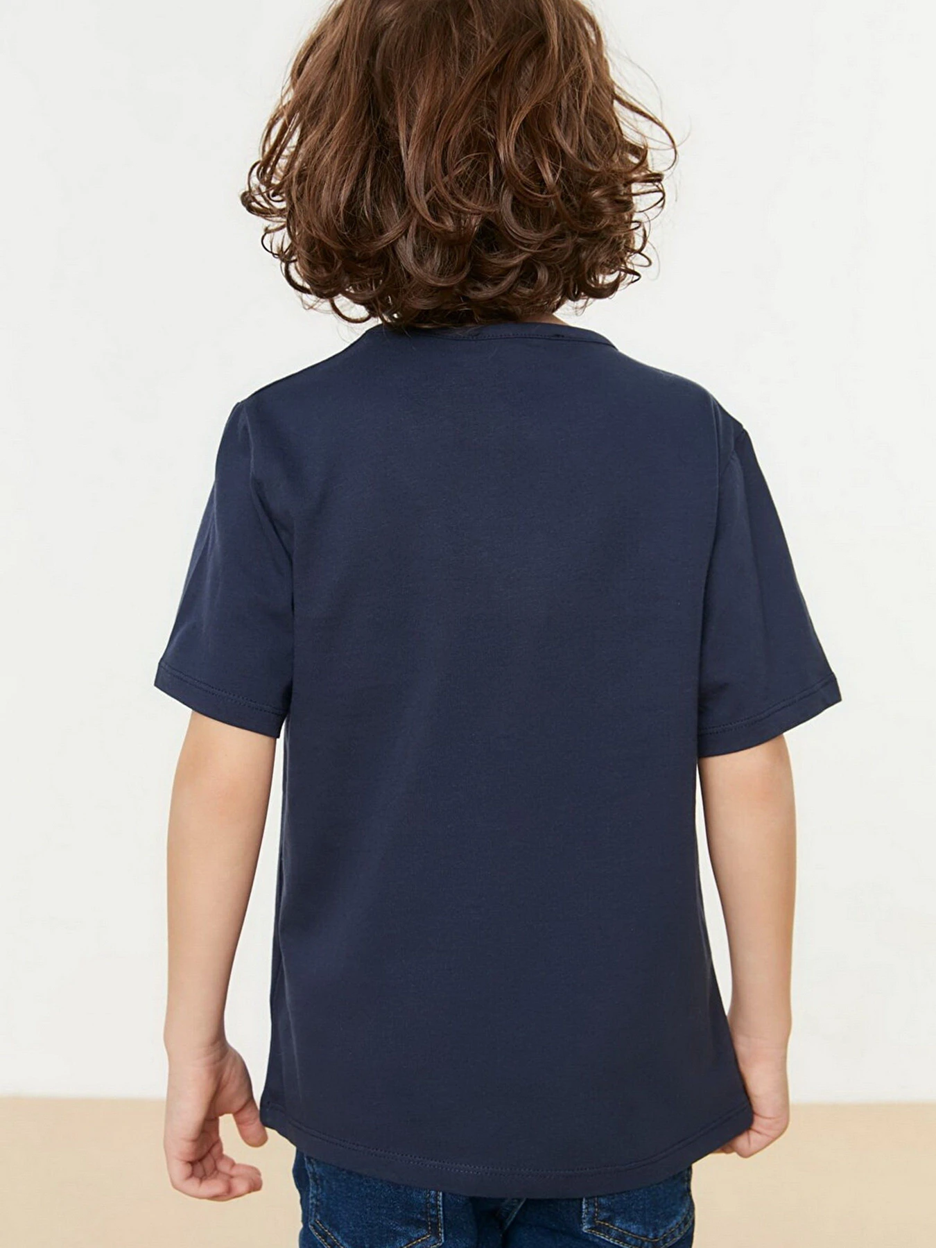 Футболки и поло Trendyol модель TKDSS22TS0511/Lacivert Фото