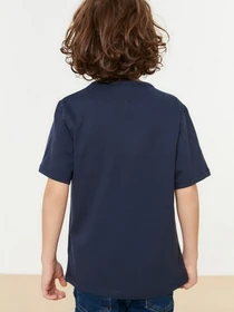 Футболки и поло Trendyol модель TKDSS22TS0511/Lacivert Фото