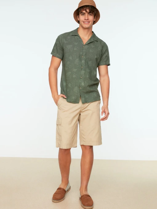 Сорочки Trendyol модель TMNSS20GO0443/Haki Фото