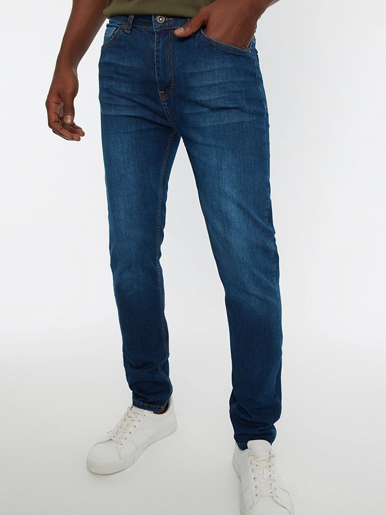 Джинси Trendyol модель TMNSS21JE0209/Indigo Джинси Trendyol модель TMNSS21JE0209/Indigo Фото