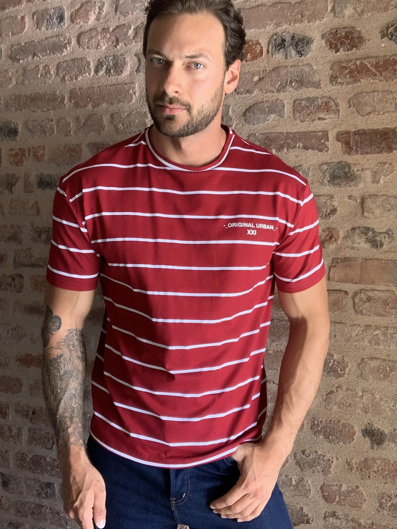 Футболки и поло Trendyol модель TMNSS20TS0521/Bordo Фото