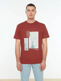 Футболки і поло Trendyol модель TMNSS21TS1079/Kiremit Фото