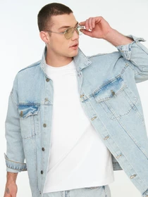 Куртки и дубленки Trendyol модель TMNSS22CE0160/Indigo Фото