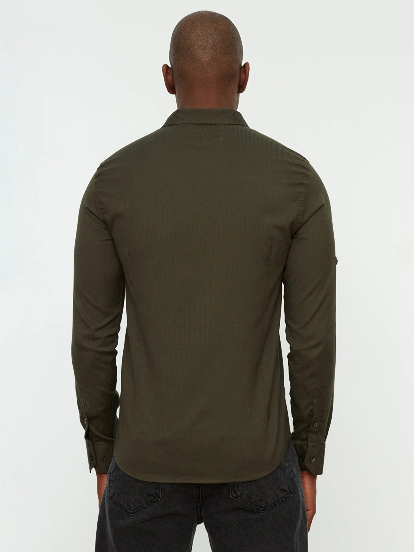Сорочки Trendyol модель TMNSS22GO0091/Haki Фото