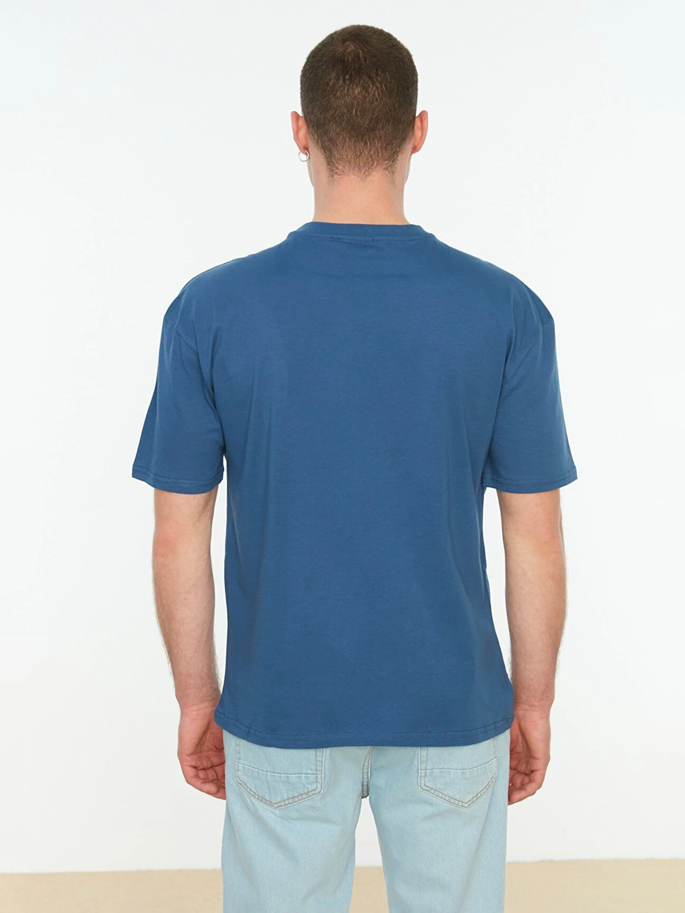Футболки і поло Trendyol модель TMNSS22TS0273/Indigo Фото